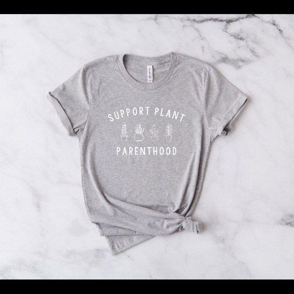 Support Plant Parenthood Shirt • Made to order 🧵 - Picture 7 of 8